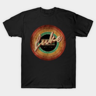 Luke Vintage Circle Art T-Shirt